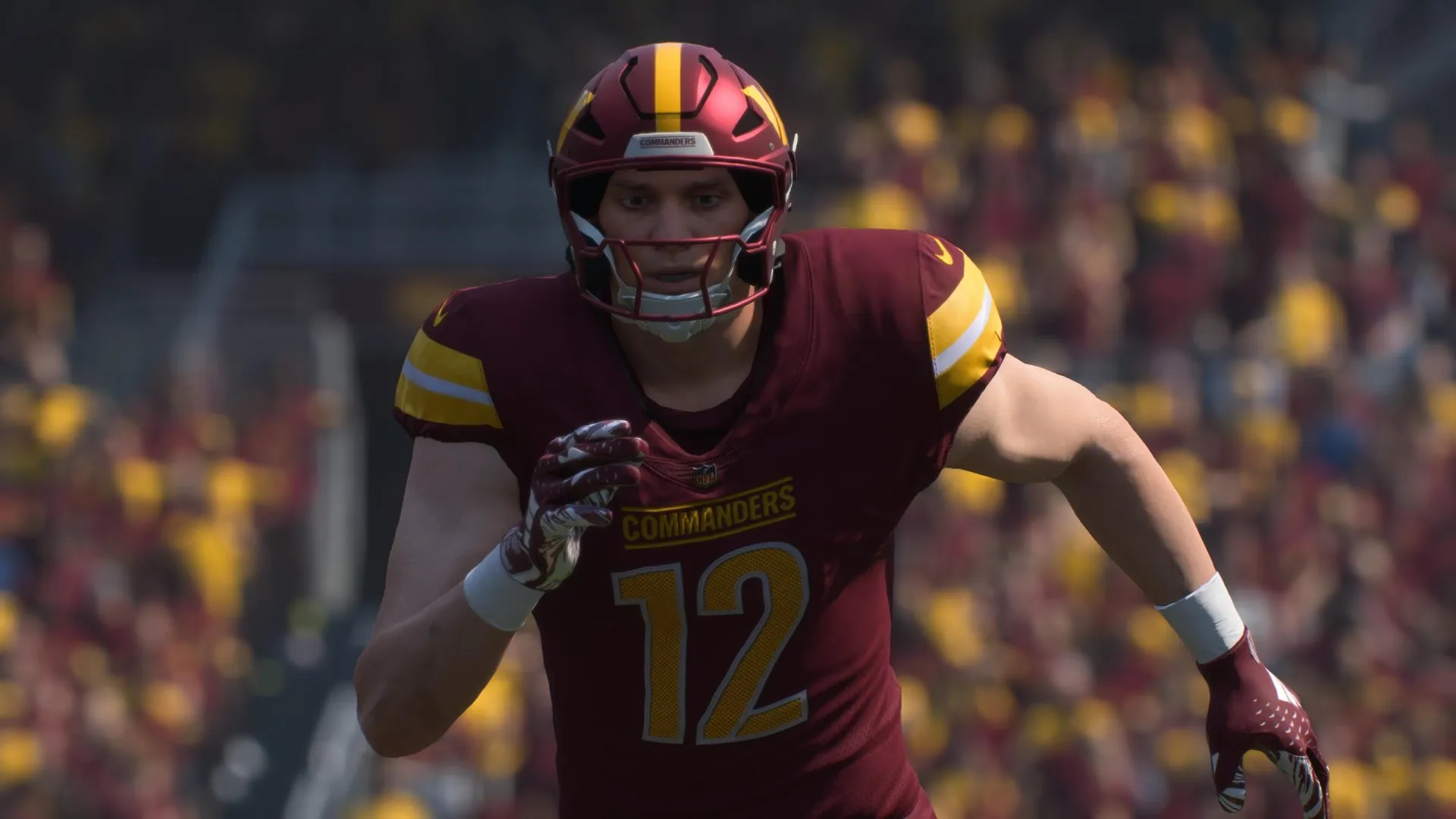 Luke McCaffrey on Madden 26