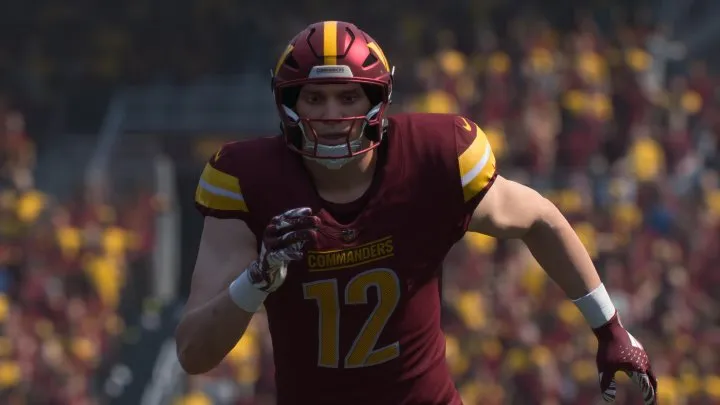 Luke McCaffrey on Madden 26