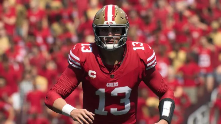 Brock Purdy on Madden 26