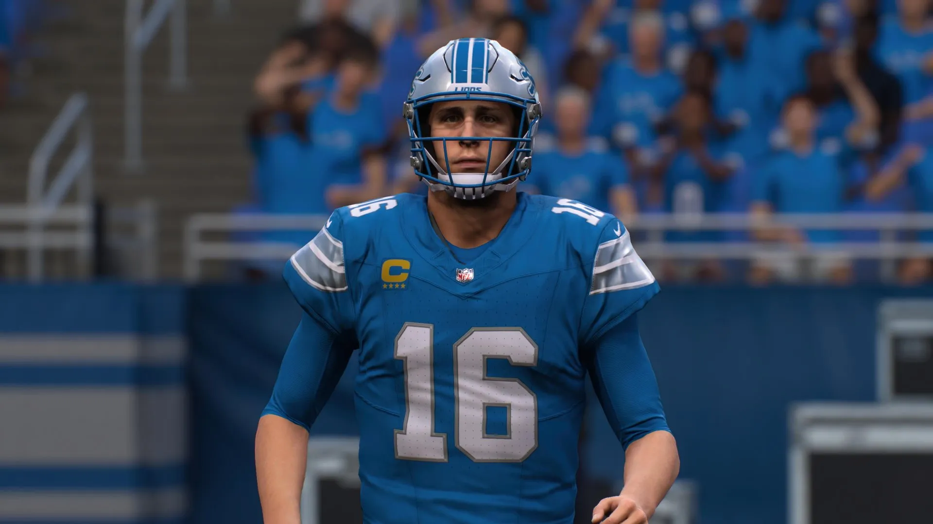 Jared Goff on Madden 26