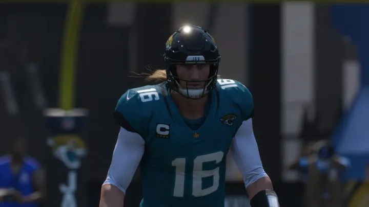Trevor Lawrence on Madden 26