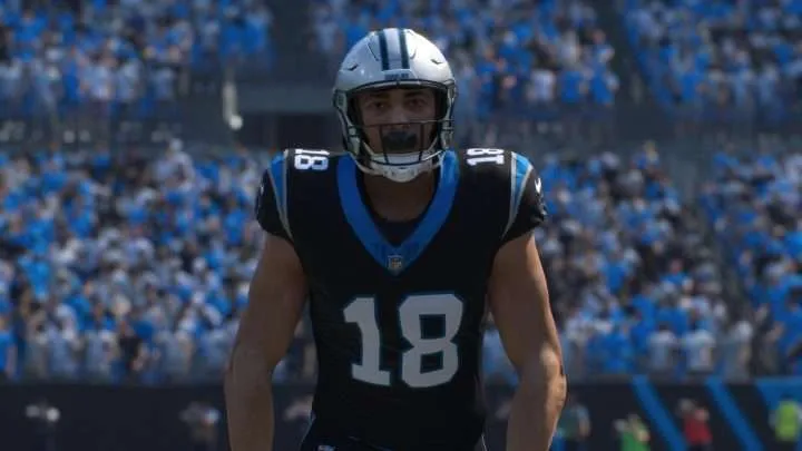 Jalen Coker on Madden 26