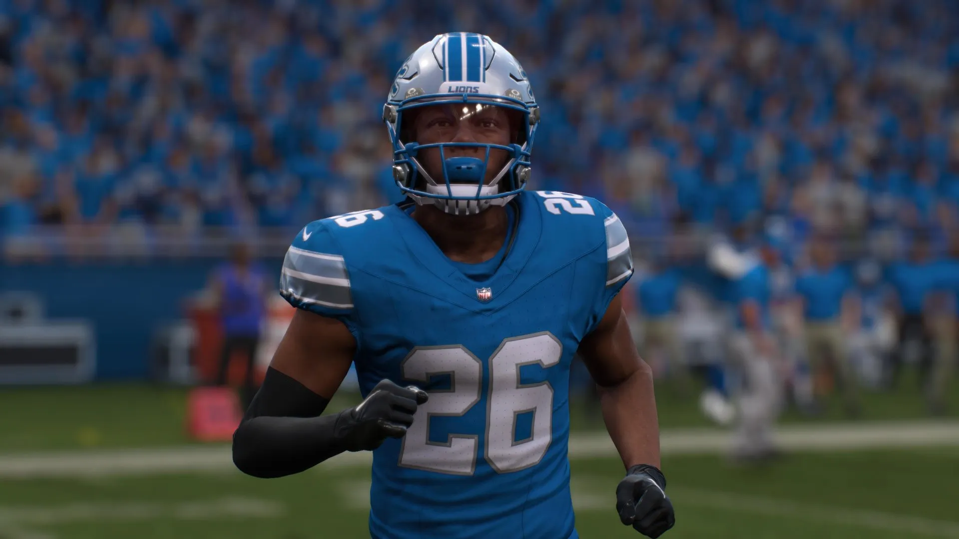 Jahmyr Gibbs on Madden 26 Jahmyr Gibbs on Madden 26