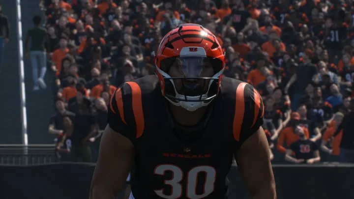 Chase Brown on Madden 26