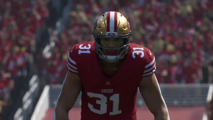Isaac Guerendo on Madden 26