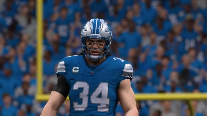 Alex Anzalone on Madden 26