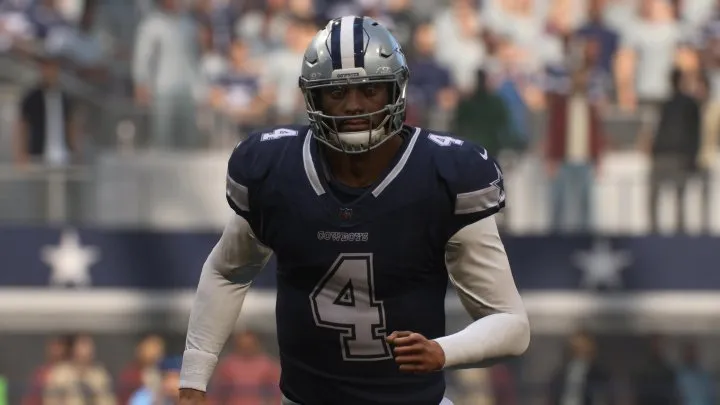 Dak Prescott on Madden 26