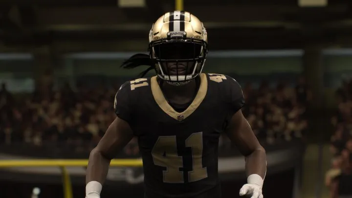 Alvin Kamara on Madden 26