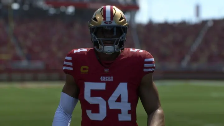 Fred Warner on Madden 26