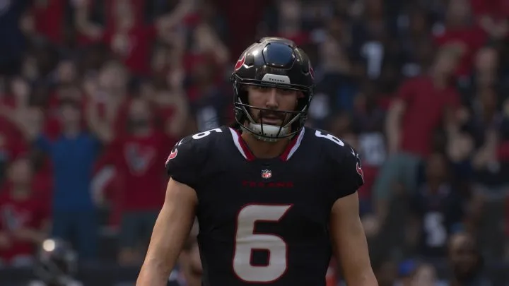 Tommy Townsend on Madden 26