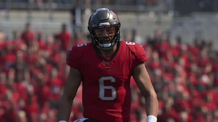 Baker Mayfield on Madden 26