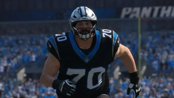 Brady Christensen on Madden 26