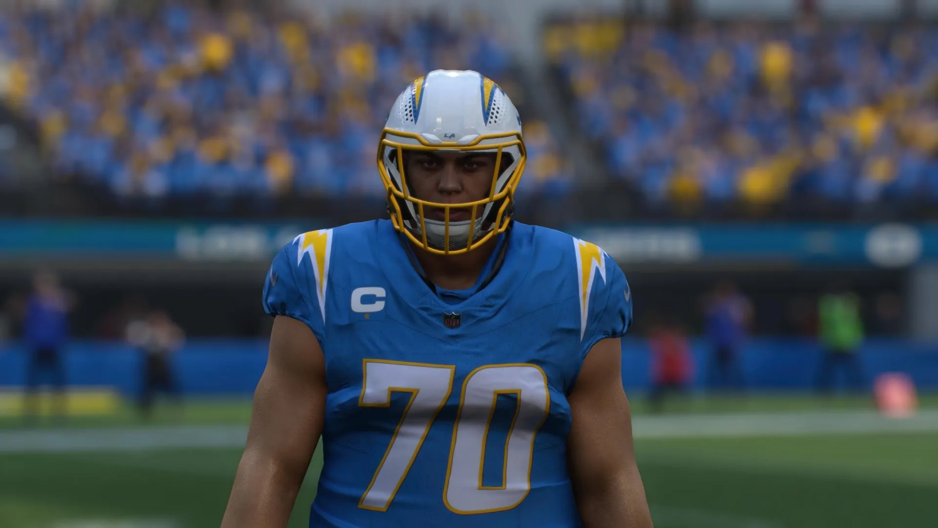 Rashawn Slater on Madden 26