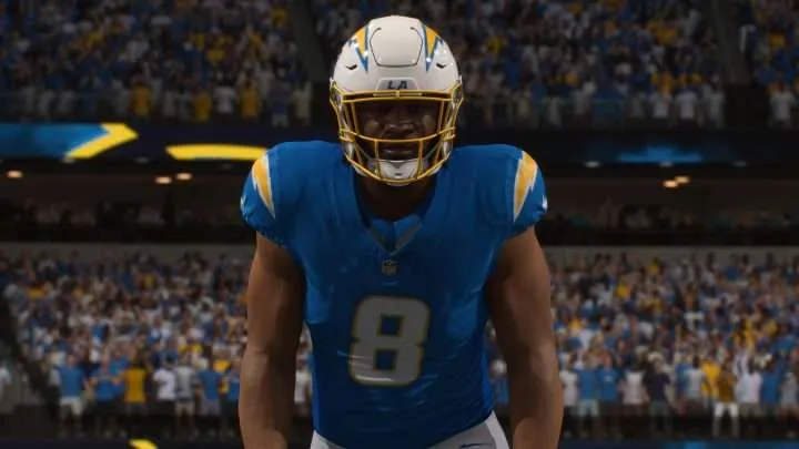 Omarion Hampton on Madden 26