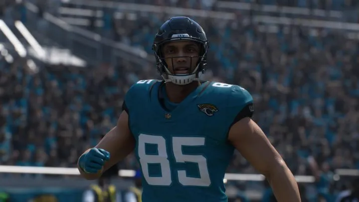 Brenton Strange on Madden 26