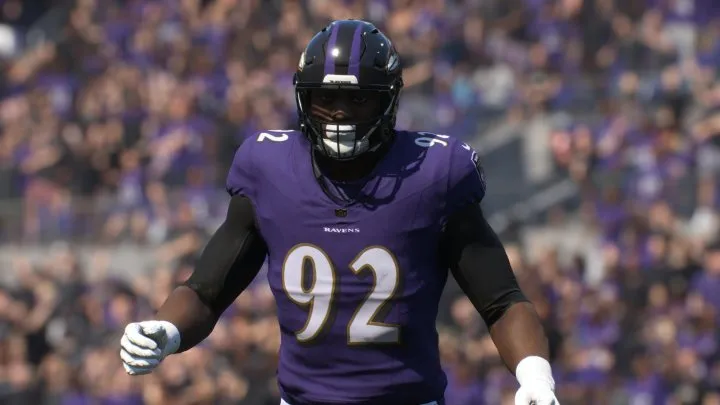 Justin Madubuike on Madden 26