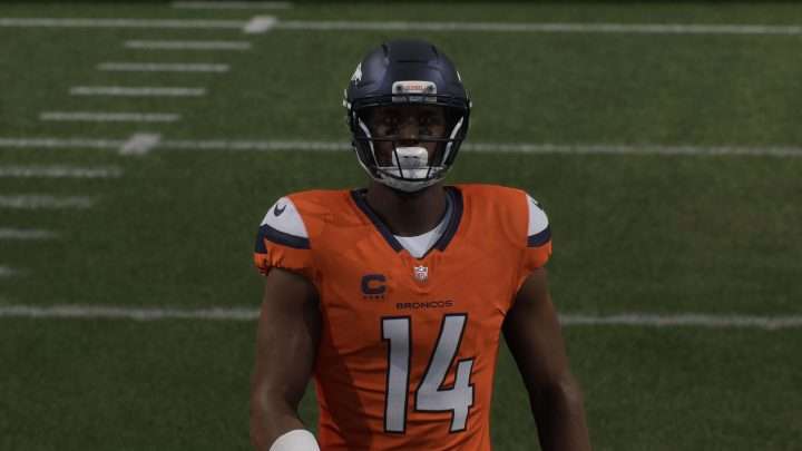 Courtland Sutton on Madden 27