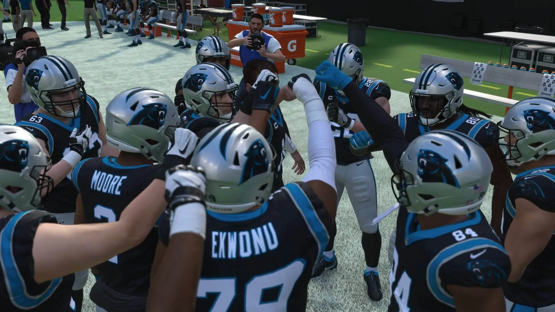 Carolina Panthers on Madden 24 Carolina Panthers on Madden 24