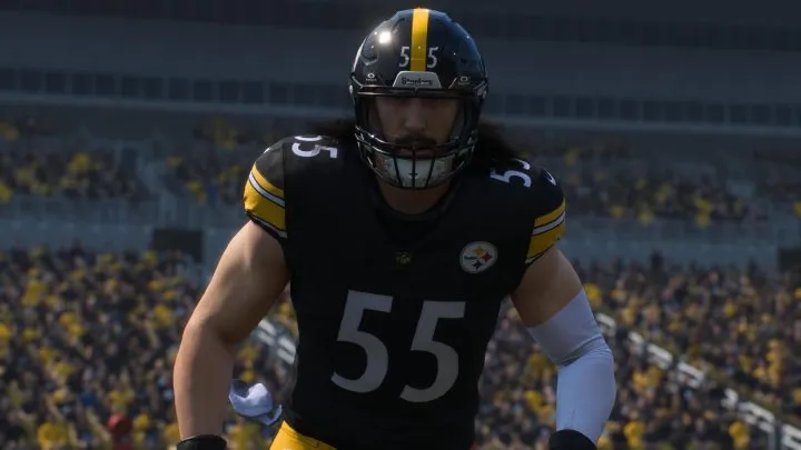 Cole Holcomb on Madden 26