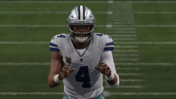 Dak Prescott on Madden 27