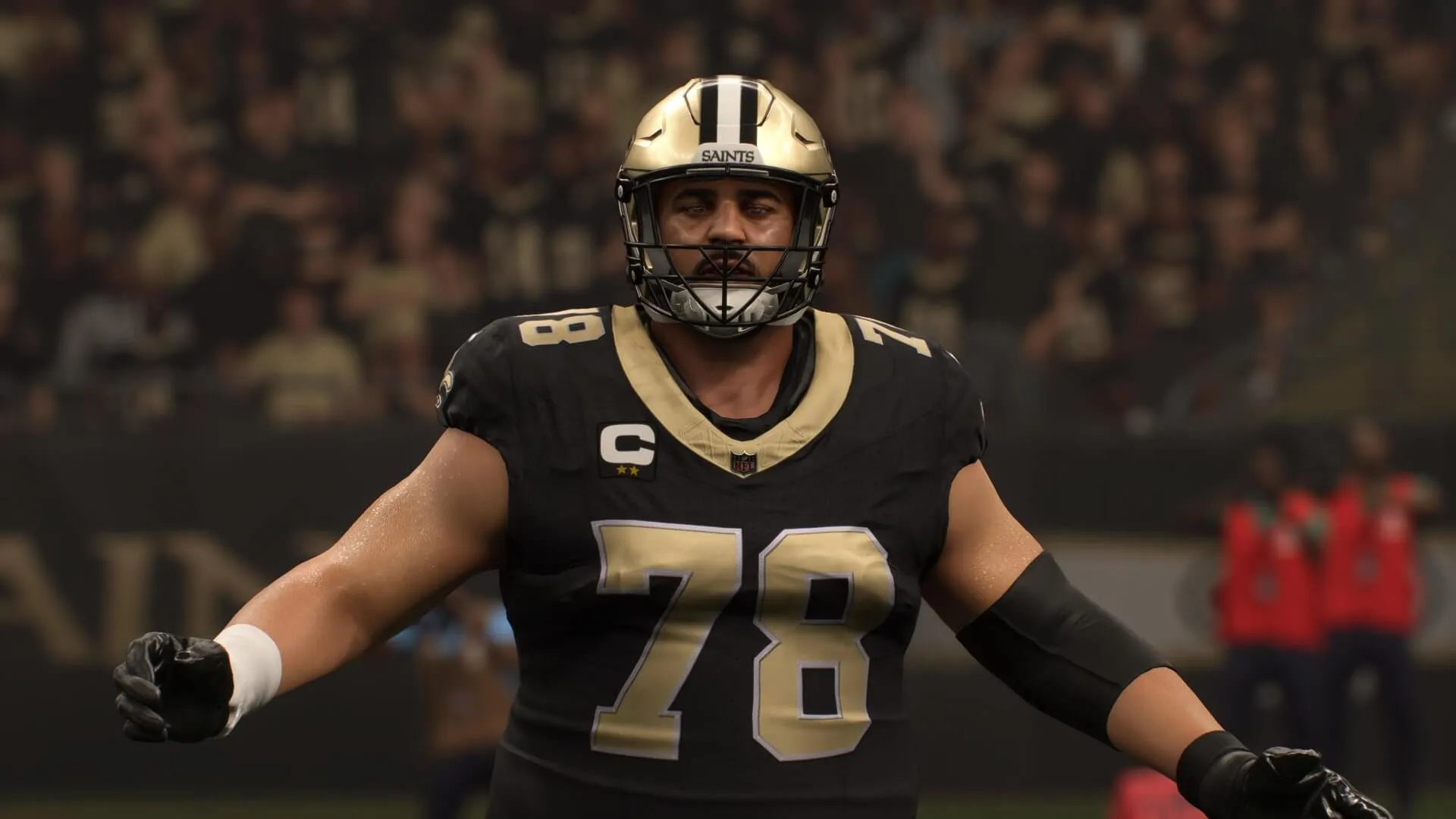 Erik McCoy on Madden 26