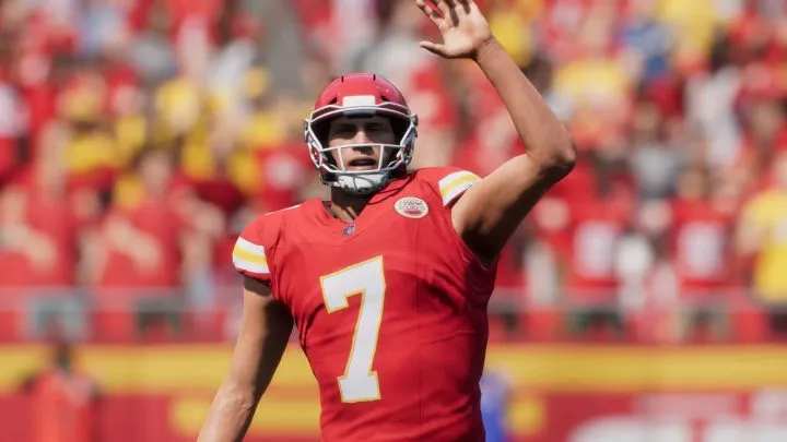 Harrison Butker on Madden 26