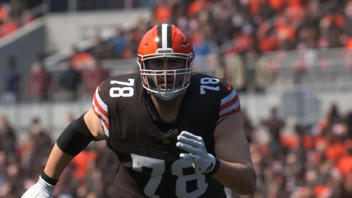 Jack Conklin on Madden 26