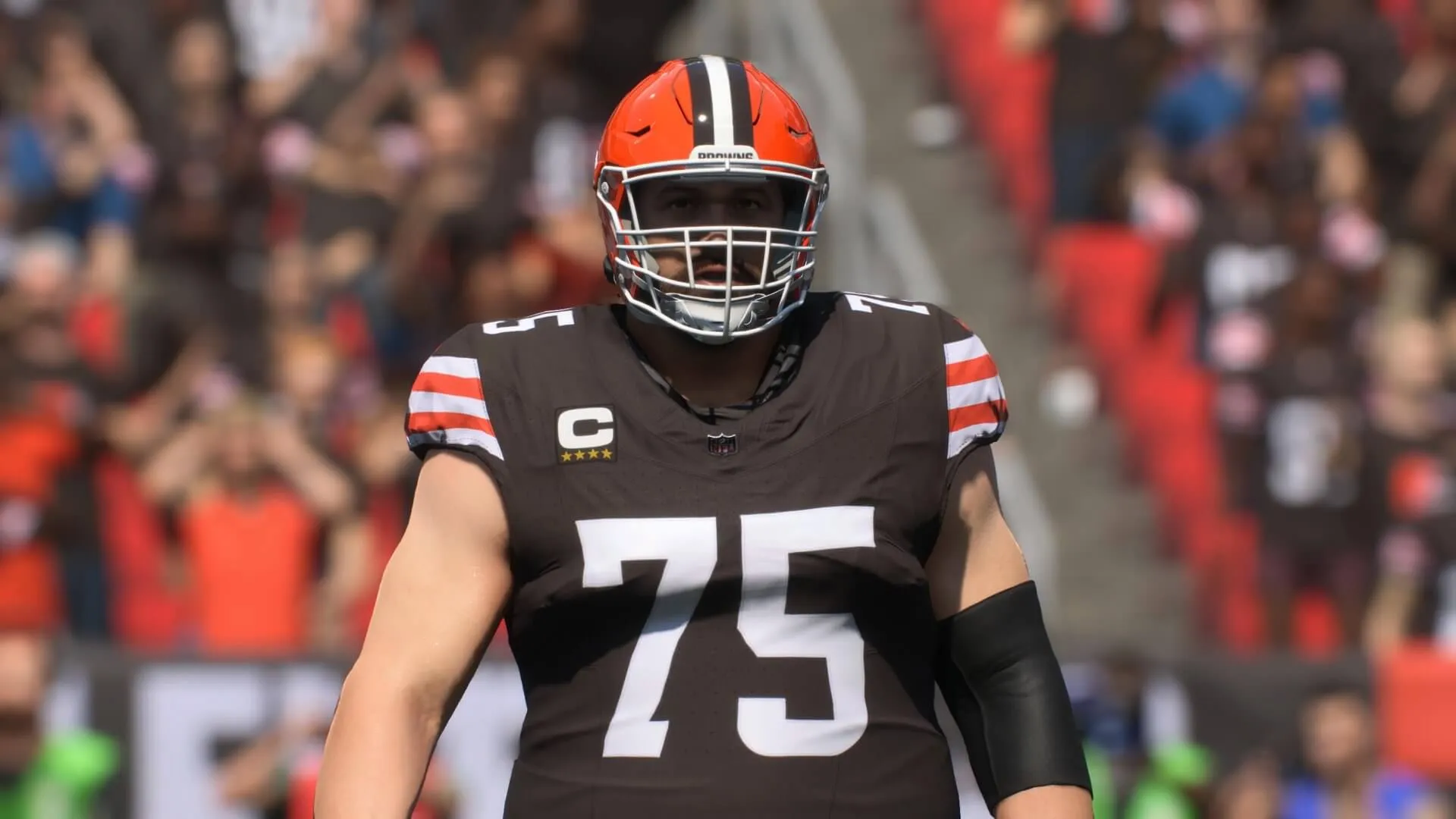Joel Bitonio on Madden 26
