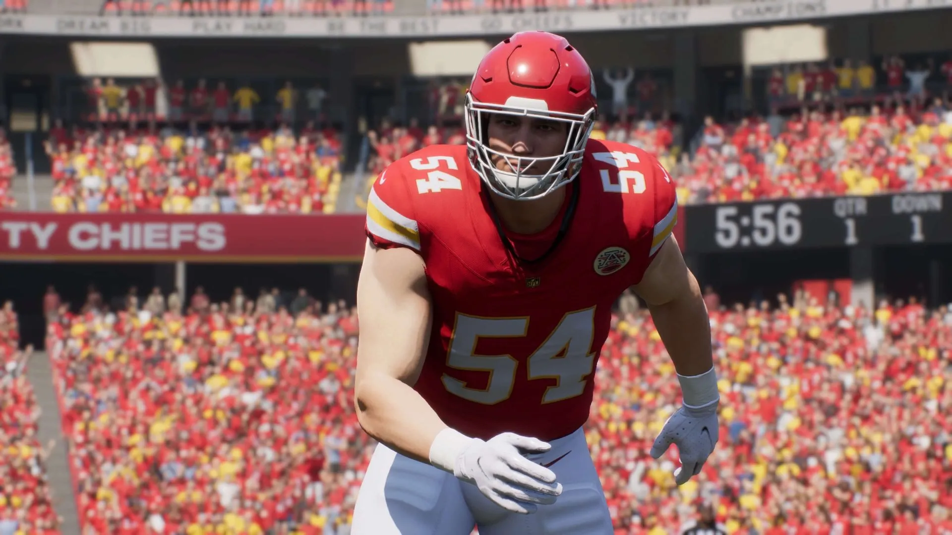 Leo Chenal on Madden 26