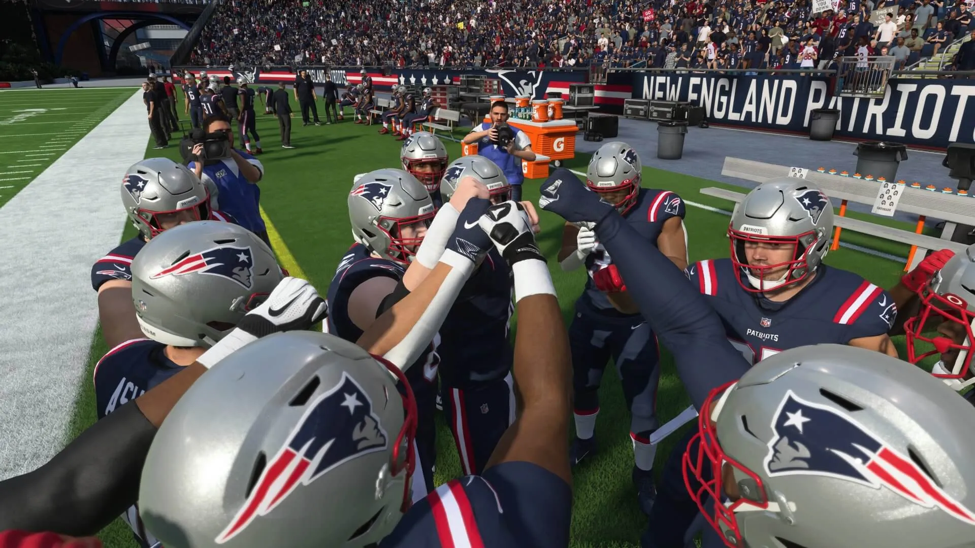 New England Patriots on Madden 23 New England Patriots on Madden 23