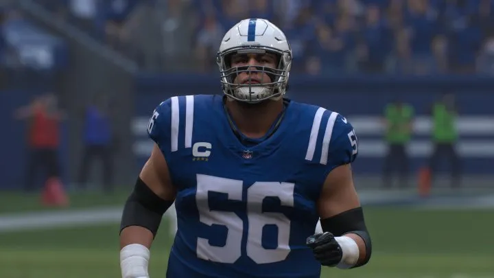 Quenton Nelson on Madden 26