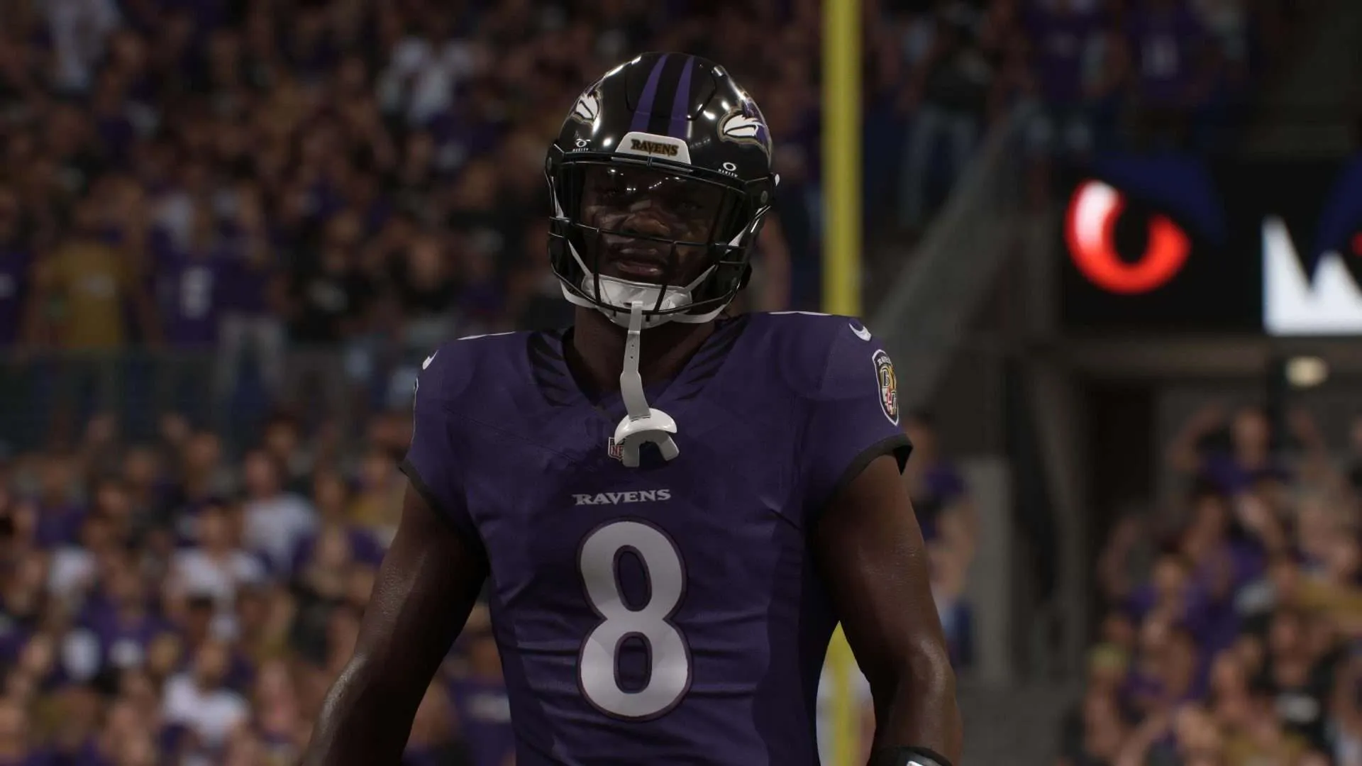 Lamar Jackson on Madden 27