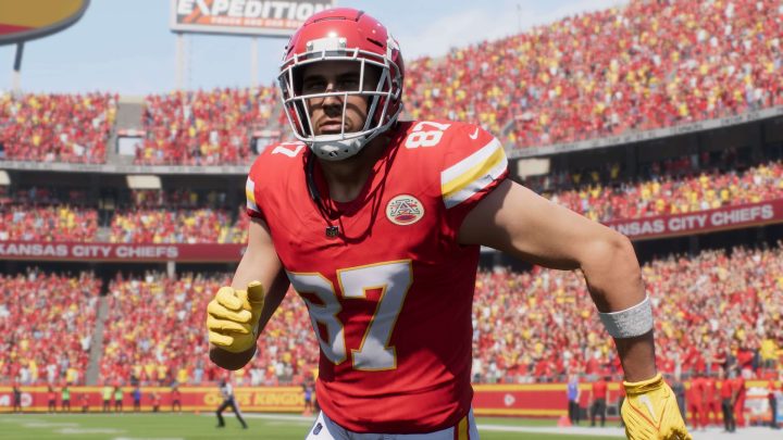 Travis Kelce on Madden 26